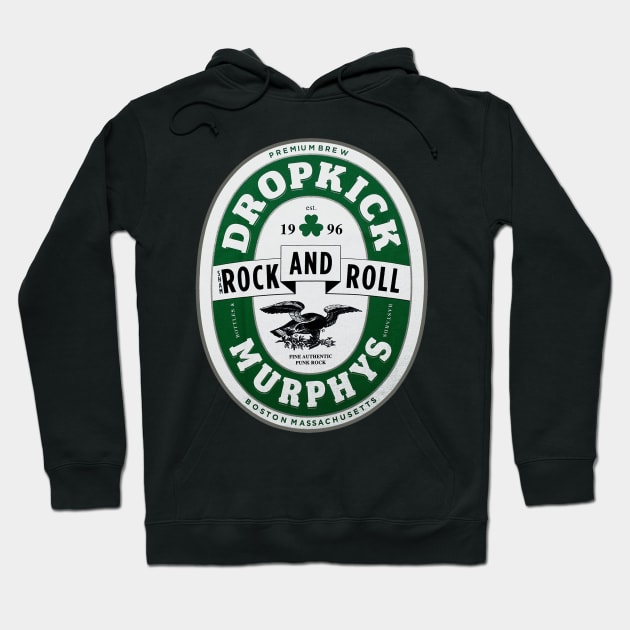 Rock and roll boston murphys Hoodie by WalkTogether